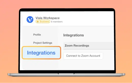 Visla Zoom integration for recording and turning meetings into shareable videos